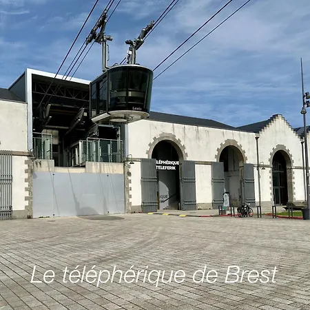 Appartement Cosy & Moderne T2 Avec Jardin Parking Brest